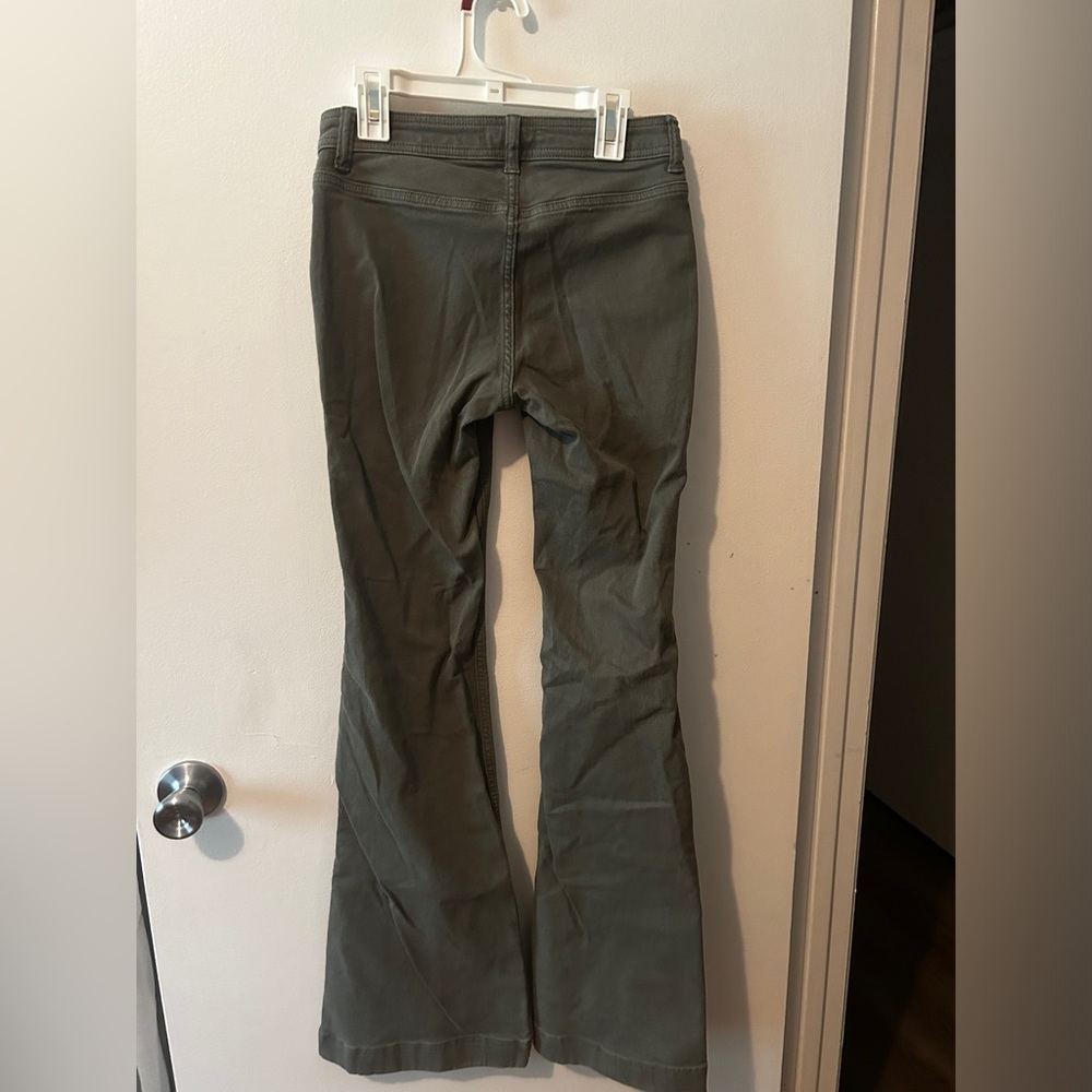 Garage Khaki Flare Pants